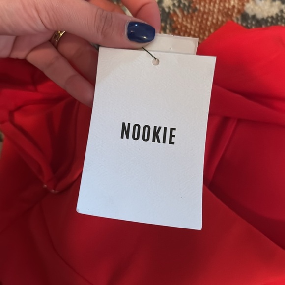 NWT Nookie Bailey Gown in Cherry size medium - Picture 6 of 7